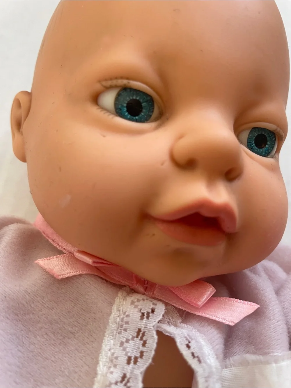 Vintage 90s Baby feels so real doll vintage Tyco weighted soft spot bones infant